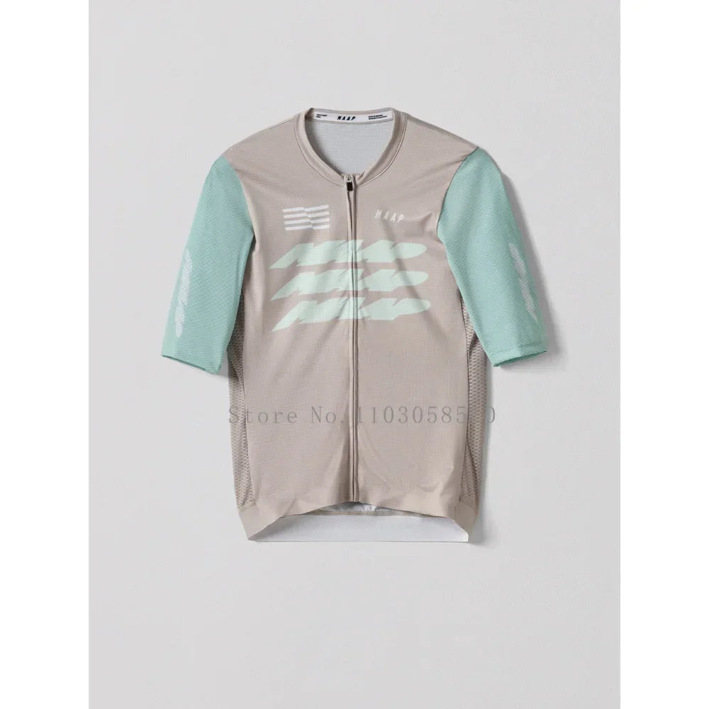 Cycling Jersey for Men short Sleeve Pro Team MTB Road Bike Clothing Breathable Bicycle Shirts 2025 Mountain Bicycle Clothing