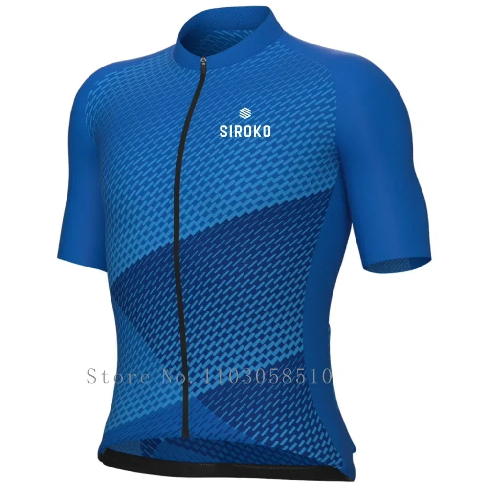 Siroko Cycling Jersey Top Quality Short Sleeve Cycling Jersey MTB Road Bicycle Clothing Racing Bike Tops Ciclismo Hombre 2025