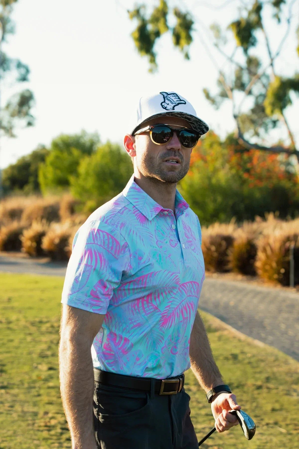 Men's Golf Polo Shirt summer golf shirt short sleeves, fast dry breathable casual shirt wild Popsicle Top Golf Wear 2025