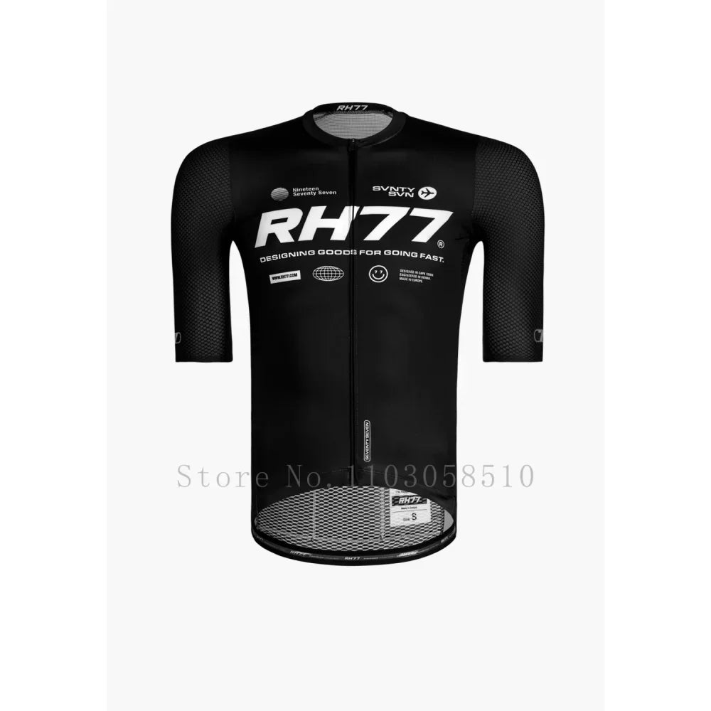 Pro Team Summer RH77 Cycling Jersey Men Breathable Quick Dry Bicycle Clothing Bike Mountain Maillot Ropa Ciclismo high quality