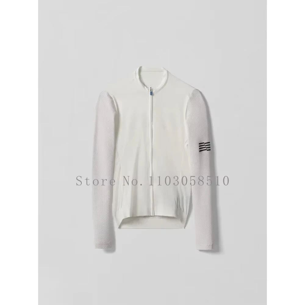 2025 Team High Quality Pro Cycling Jersey Men Woman Breathable Bicycle Clothing Road MTB Bike High-end Simple Long Sleeve Thin