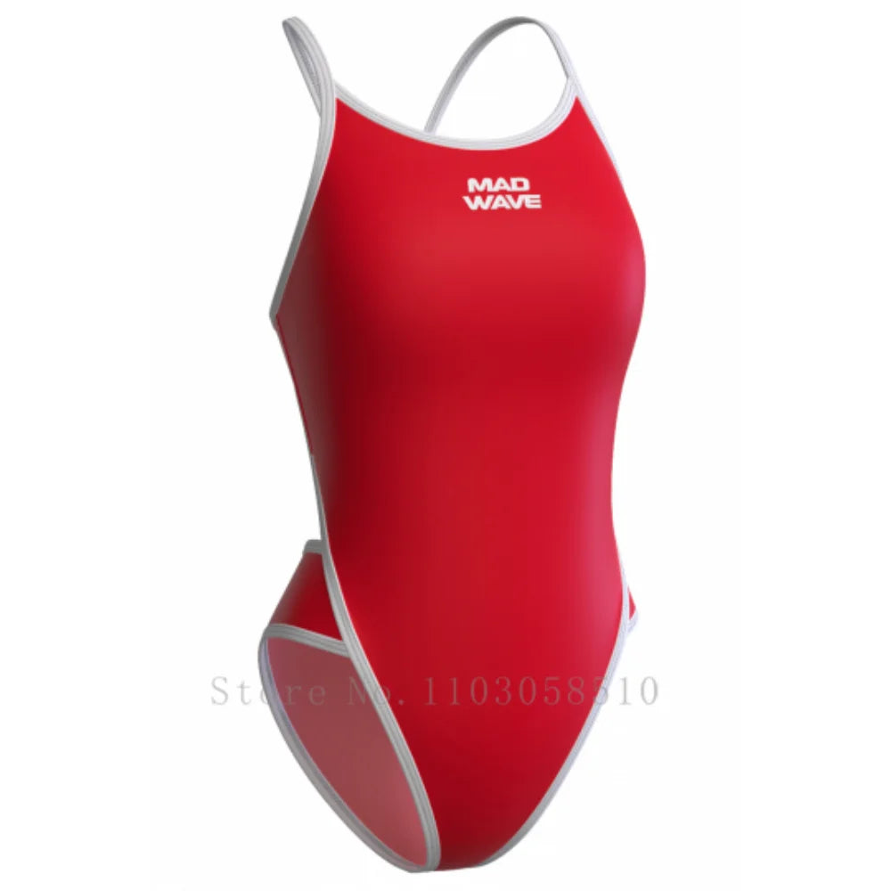 mad wave Australia Female Swimsuit Bikini Sexy One-piece Comfortable Set Swimwear Functional Training Swimsuit Swimming Clothing