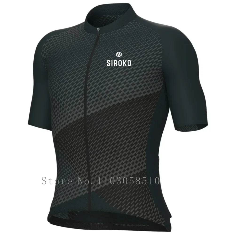 Siroko Cycling Jersey Top Quality Short Sleeve Cycling Jersey MTB Road Bicycle Clothing Racing Bike Tops Ciclismo Hombre 2025